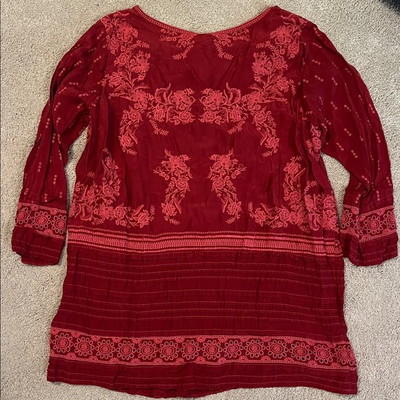 Johnny Was Embroidered Tunic - L\XL - Picture 8 of 10